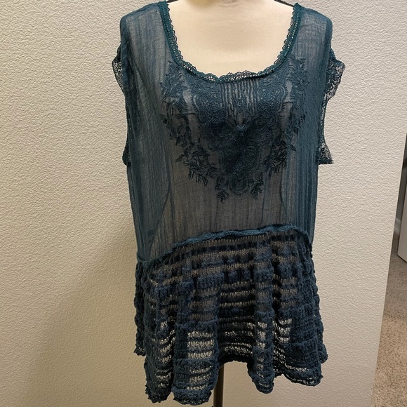 Free people see-through cover up